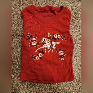 UO Devon Cowgirl Cutout Tank Top MED